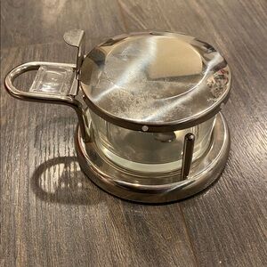 Endurance Stainless Steel salt Bowl with Lid & spoon 2:11